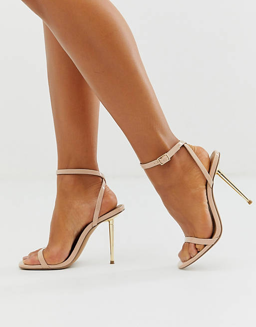 Asos Metal Heel Sandal